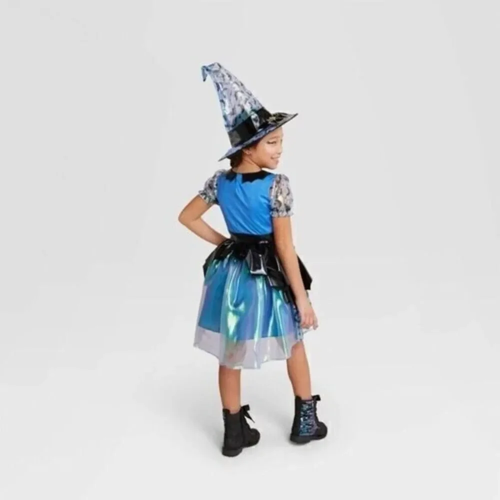 Iridescent Witch Costume Hyde and Eek Boutique Girl's Size Large 10 -12‎